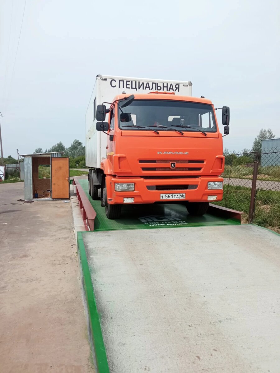 Строительство новых автомобильных весов для Курского аграрного предприятия было успешно завершено, открывая перед предприятием новые возможности для оптимизации логистических процессов и более точного-4