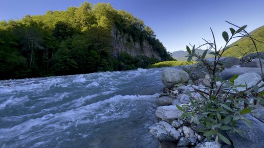 Звуки природы, горная река