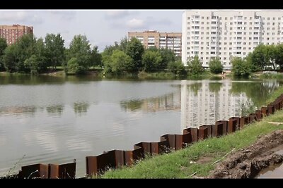    Благоустройство Чкаловского озера в Щелкове © Пресс-служба администрации г.о. Щелково