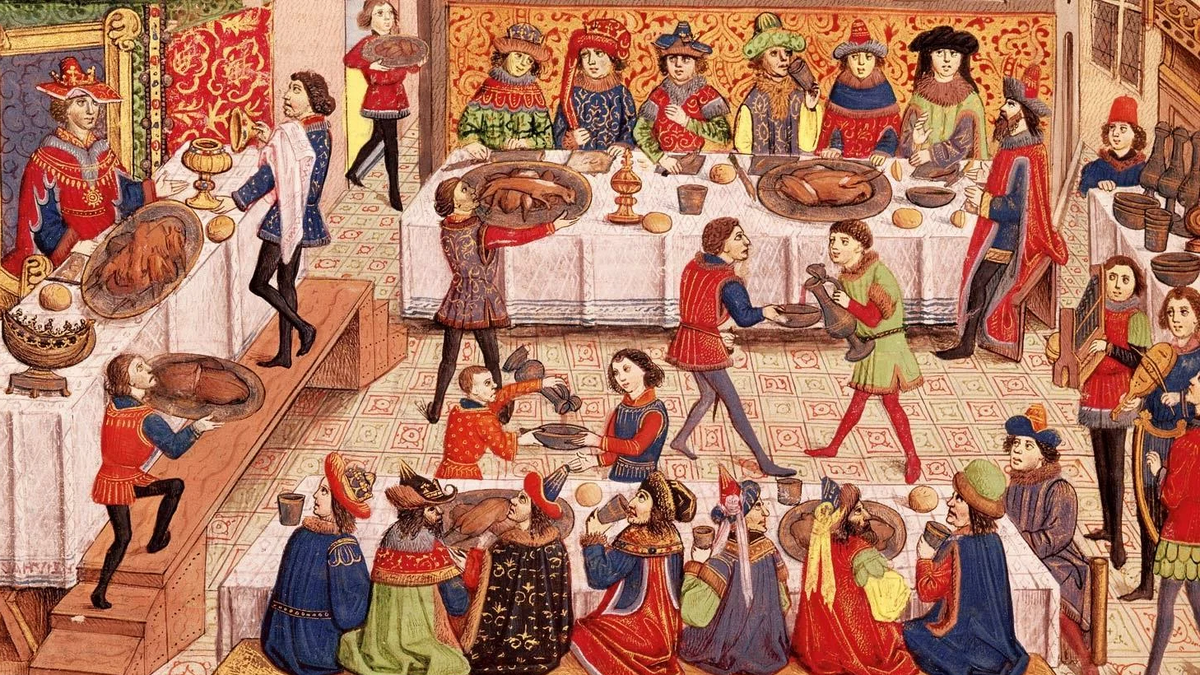 Средневековое пиршество