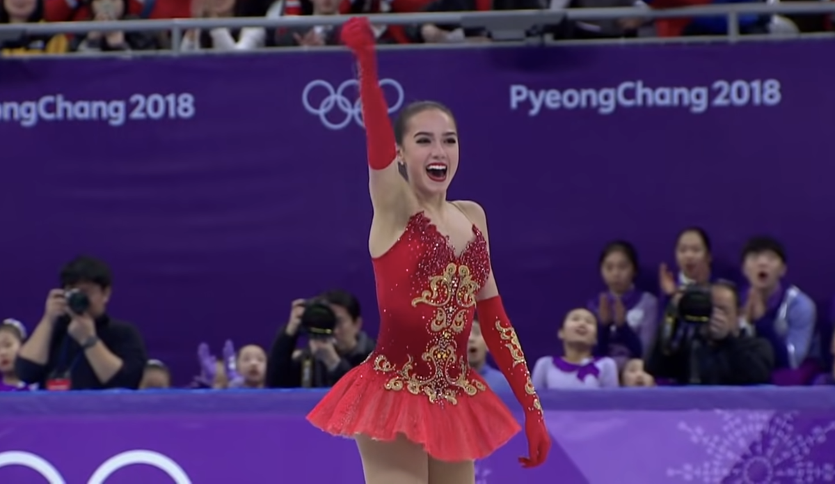 Алина Загитова. Зимние Олимпийские игры 2018. 