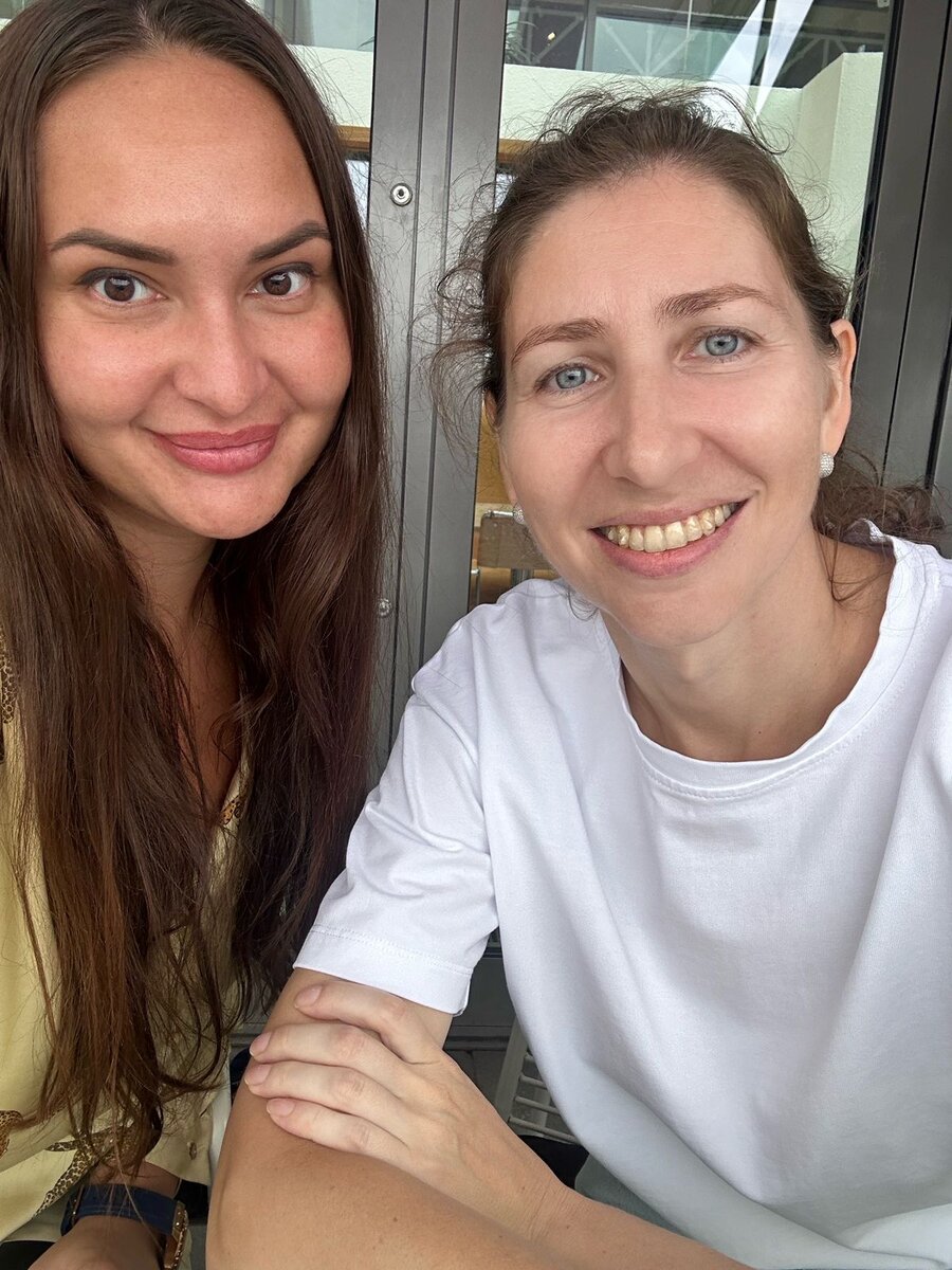 Дарья Кривошеева, одна из основательниц студии Be Flex и Евгения Сорокина