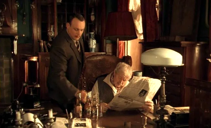 Кадр из сериала "Ниро Вульф и Арчи Гудвин"