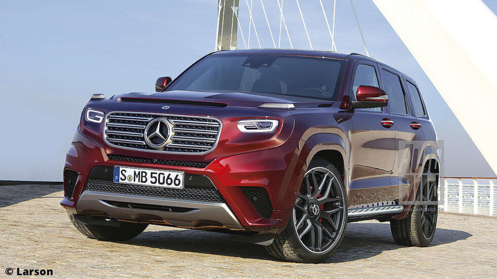 Mercedes-Benz GLG (неофициальный рендер)