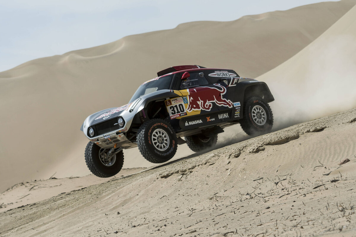 Прототип Mini для "Дакара". Фото: Red Bull Content Pool