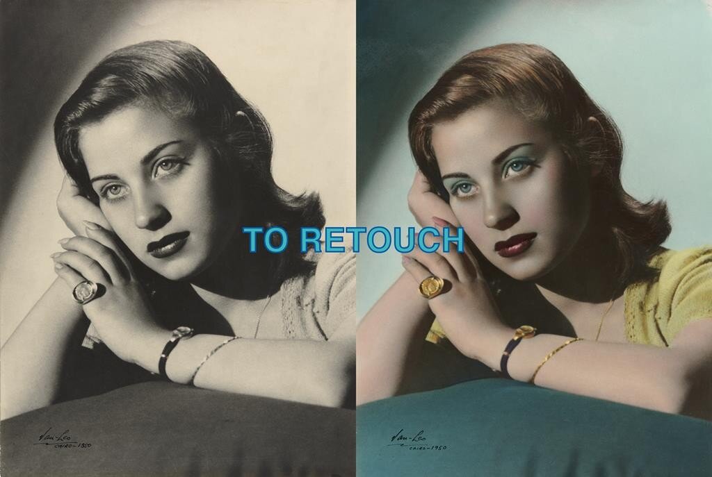 Akram Zaatari, To Retouch, 2017. © Akram Zaatari