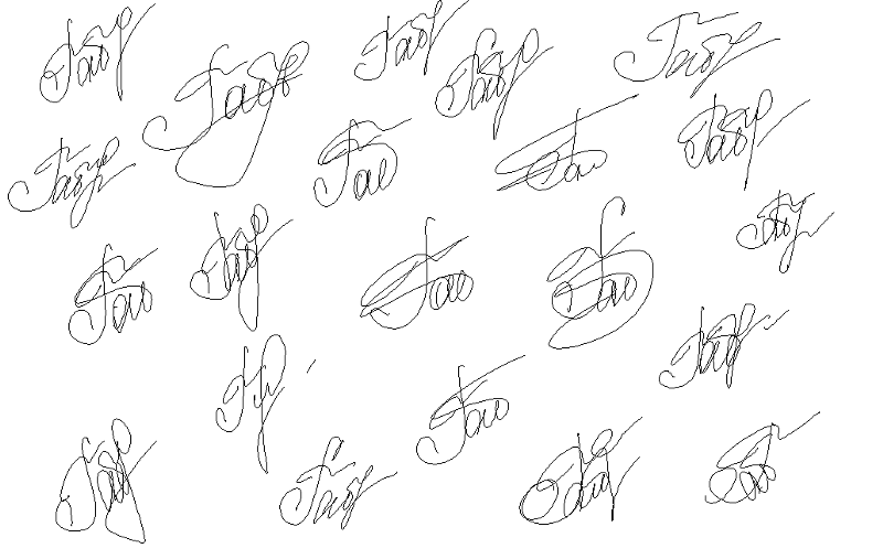 Варианты красивых подписей. Как придумать красивую подпись