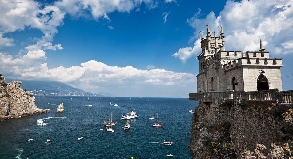 Ласточкино гнездо в Крыму. Фото: из Интернета