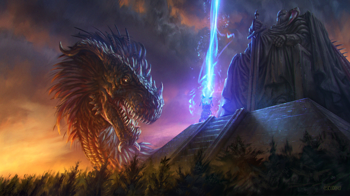 Волшебство (художник Álvaro Calvo Escudero)