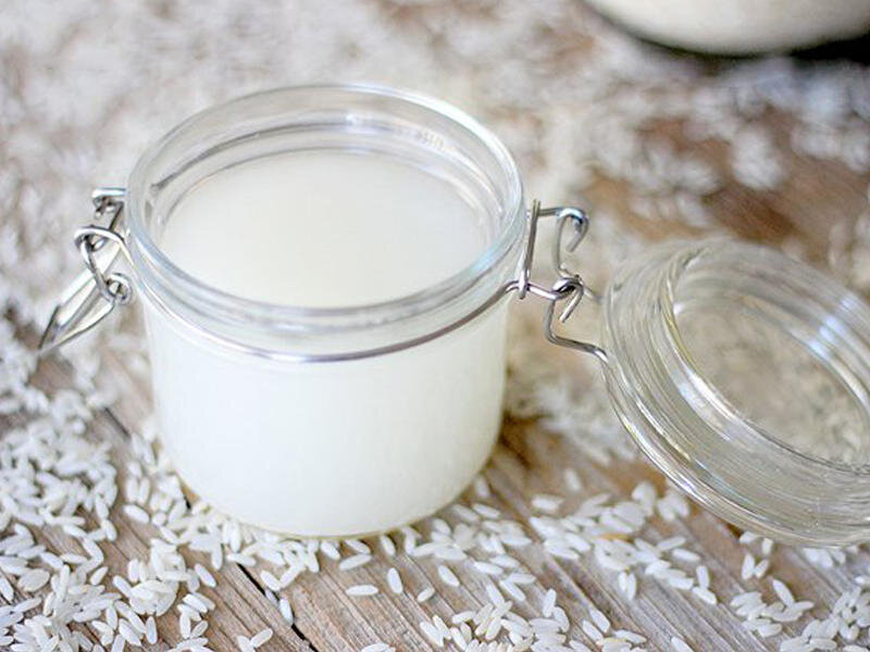 Рисовая вода для волос