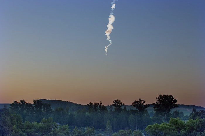 Один из ракурсов очевидцев