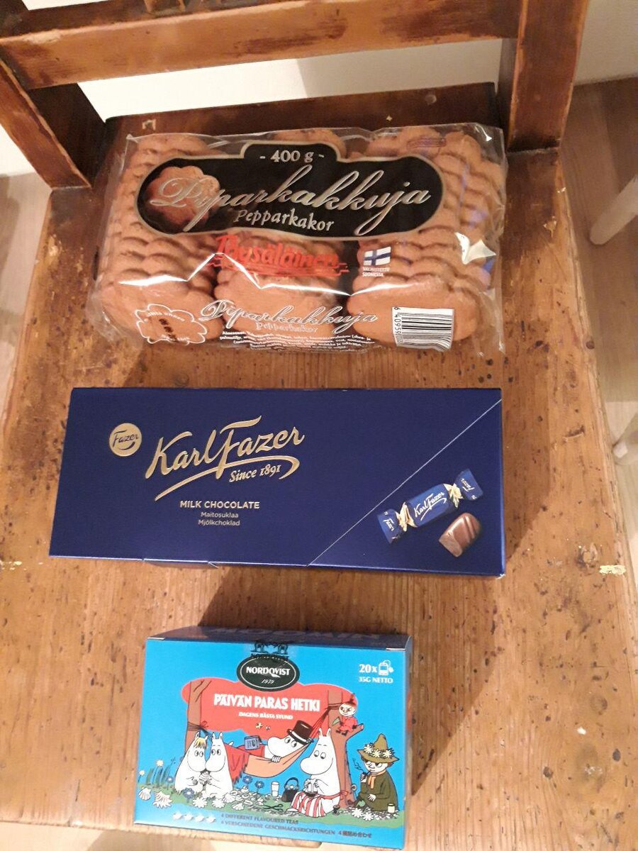 Пряники, шоколад и чай