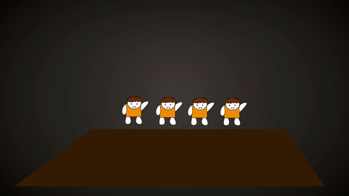 Выкапывать яму может одновременно несколько рабочих (ядер), поэтому вчетвером они выполнят работу быстрее, чем вдвоем.