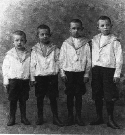 Сергей, Петр, Глеб, Георгий (Юрий) Юдины