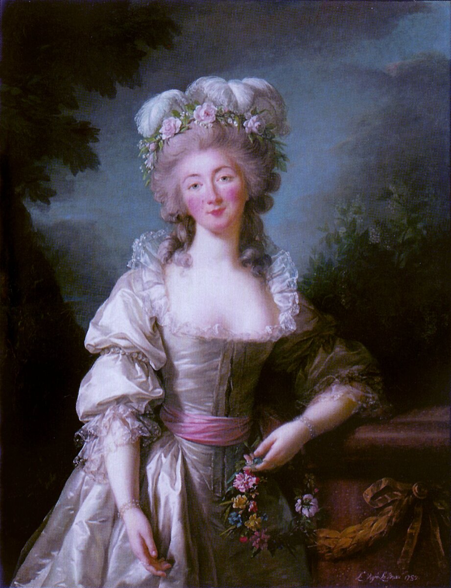 Мари-Элизабет-Луиза Виже-Лебрен. Портрет мадам Дю Барри. 1782 г.