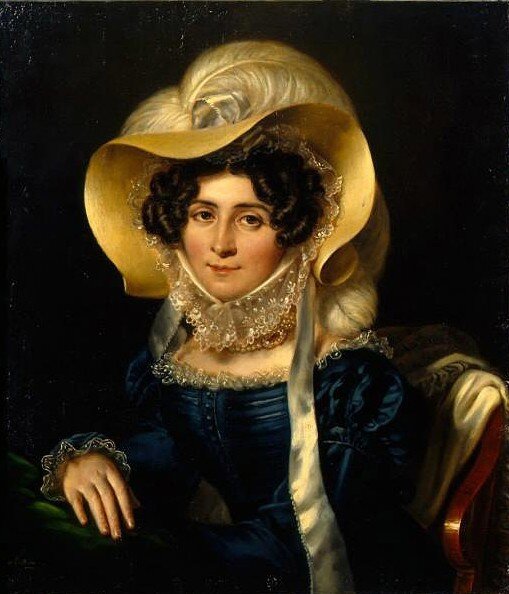 Баронесса Прасковья Петровна Кампенгаузен, Бенуа-Шарль Митуар, 1820-е, из коллекции ГМИИ им. А.С. Пушкина