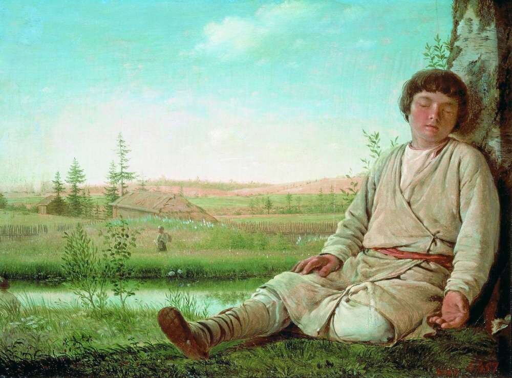 Известные картины венецианова