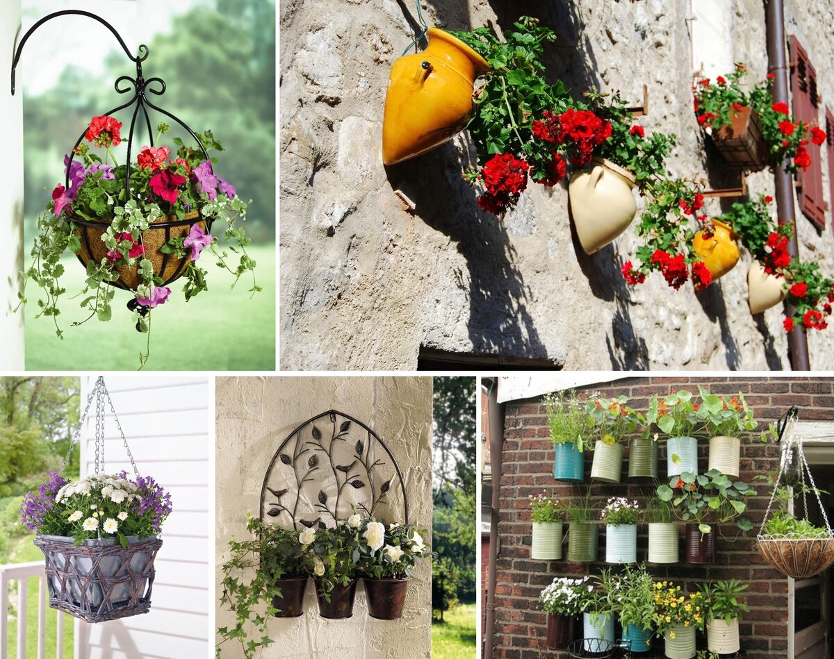 40 идей, как сделать красивые уличные кашпо своими руками | Planter pots, Planters, Plants