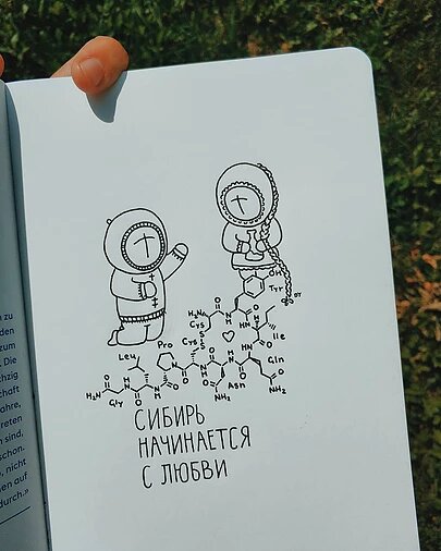 Рисунок: Дарья Юськова; Фото: https://instagram.com/_holysiberia_