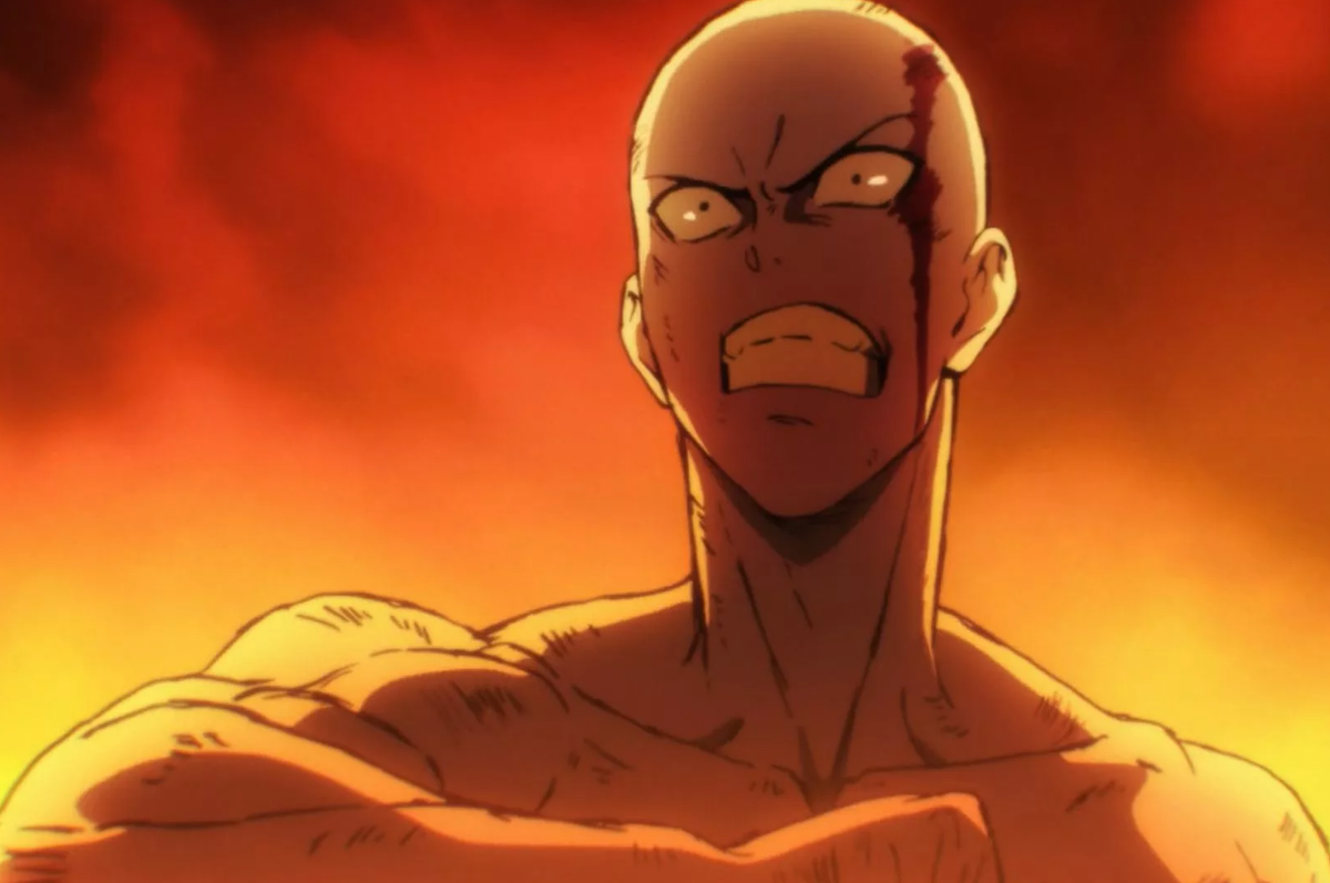                                                                  Сайтама из аниме "Ванпанчмен"