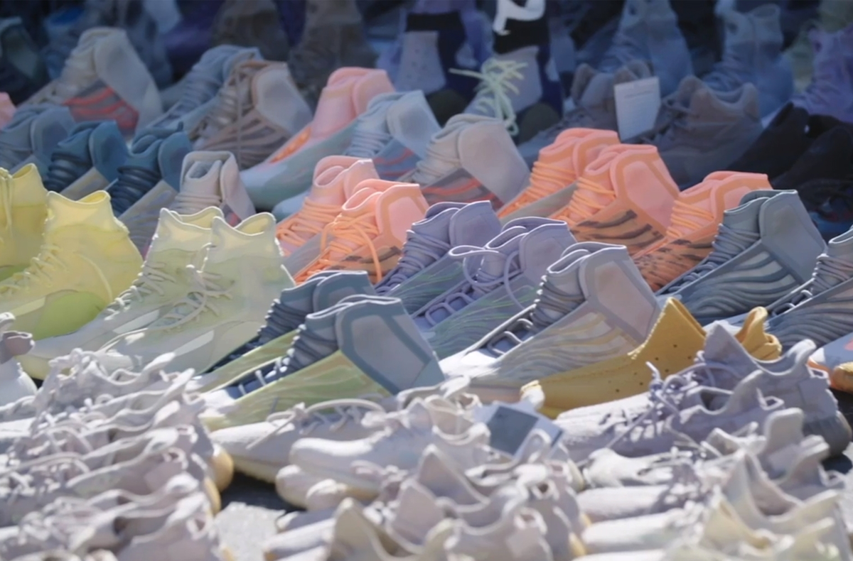 Прототипы кроссовок Yeezy Basketball