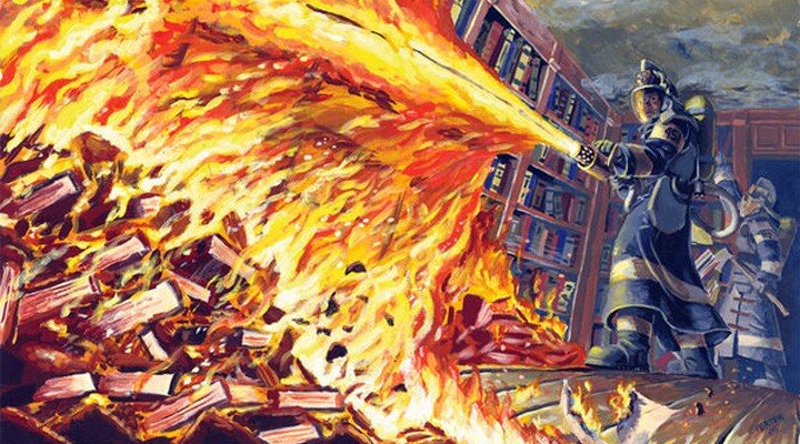 Пожарные за работой...