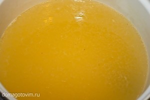 Готовим бульон.