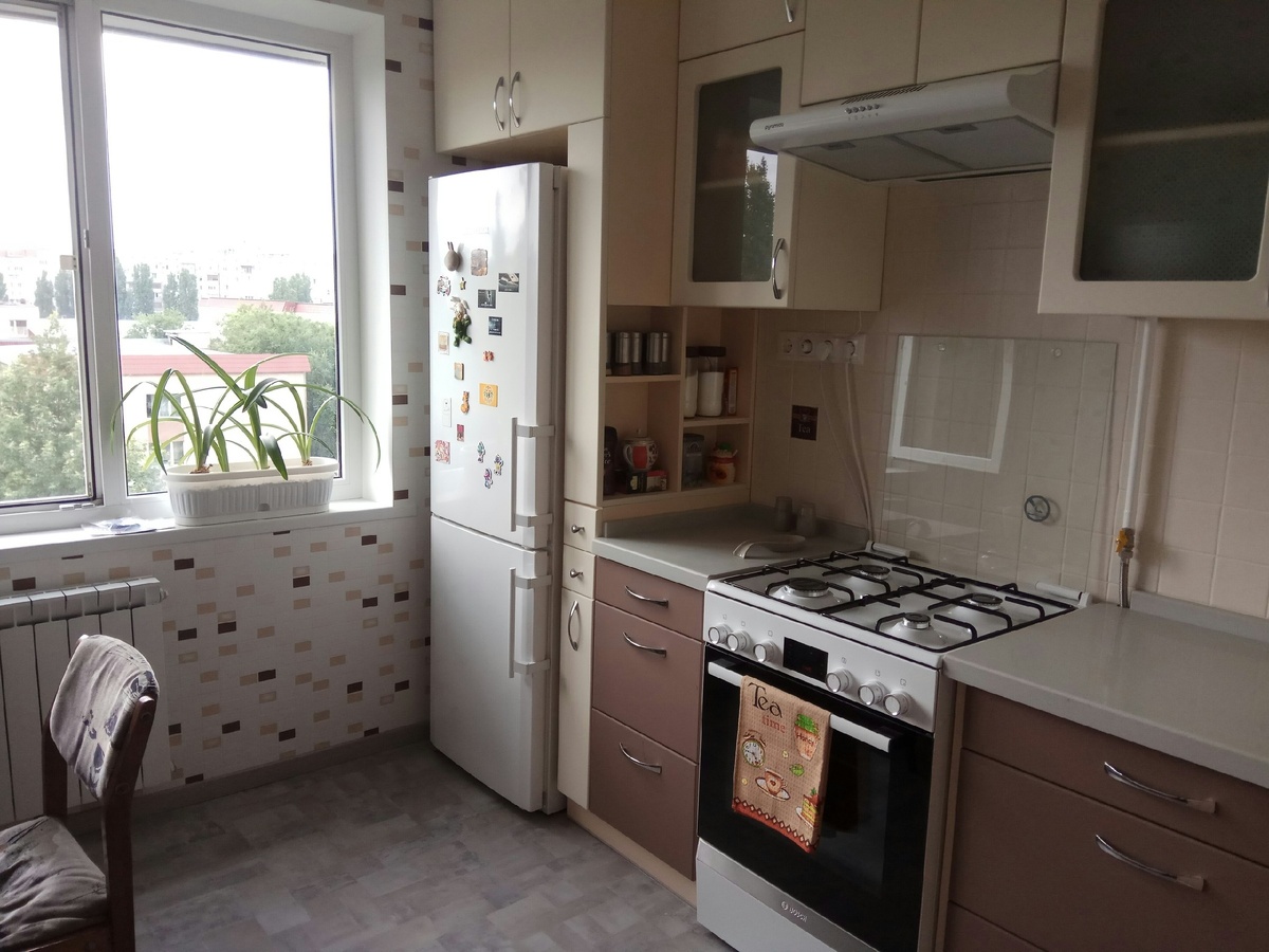 Кухня после ремонта. 