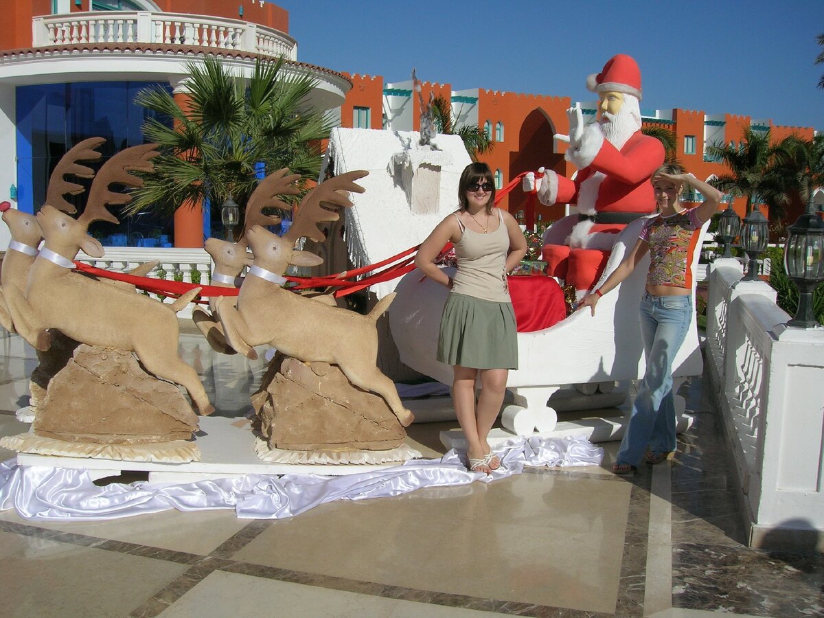 Классно встречать новый год с солнышком и без снега