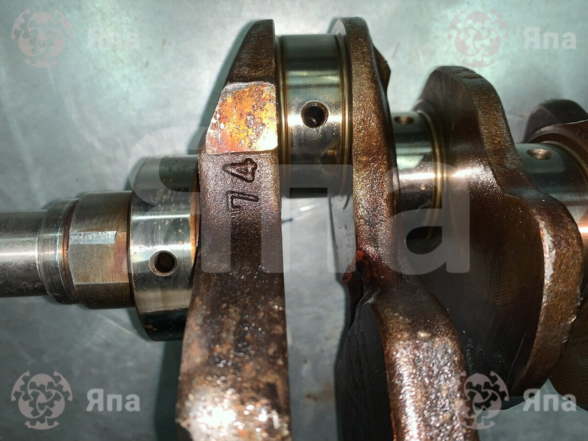 Коленвал 6G74 Мицубиси Паджеро — оригинал