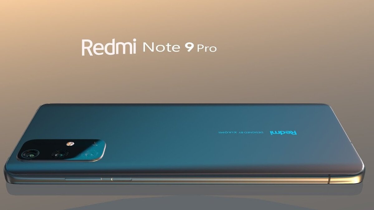 Вид задней панели Redmi Note 9 Pro
