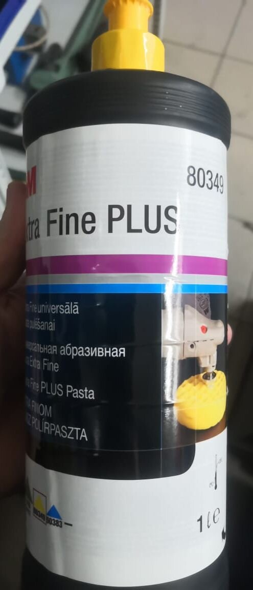 Эта паста более мягкая, ее использовал как финишную