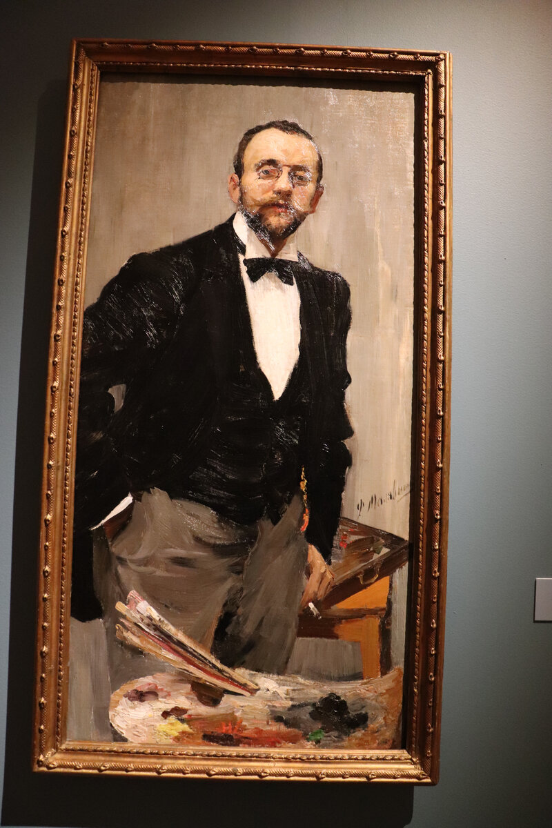 Портрет Игоря Грабаря кисти Филиппа Малявина