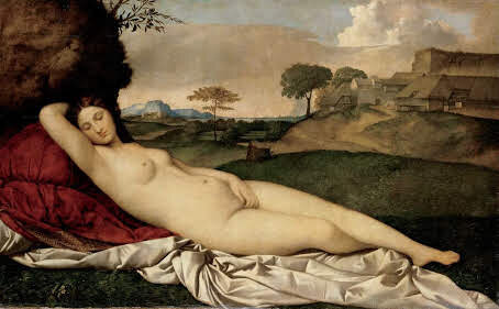 Джорджоне, "Спящая Венера" (1510)