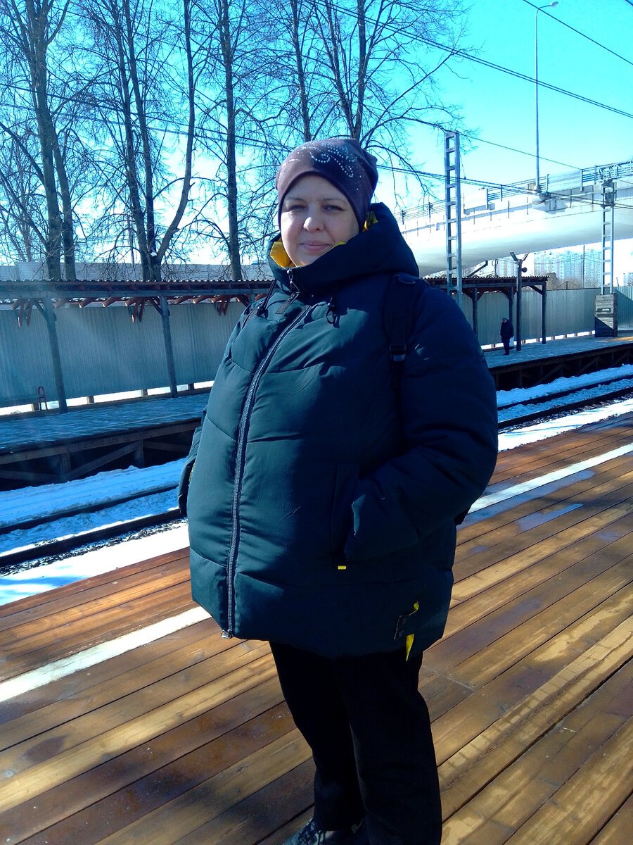 я стою на перроне