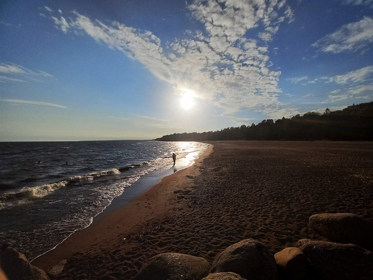 Золотой пляж Сестрорецк