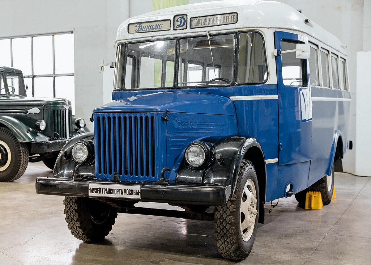 КАвЗ-651А из коллекции Музея транспорта Москвы, 2022 г.
