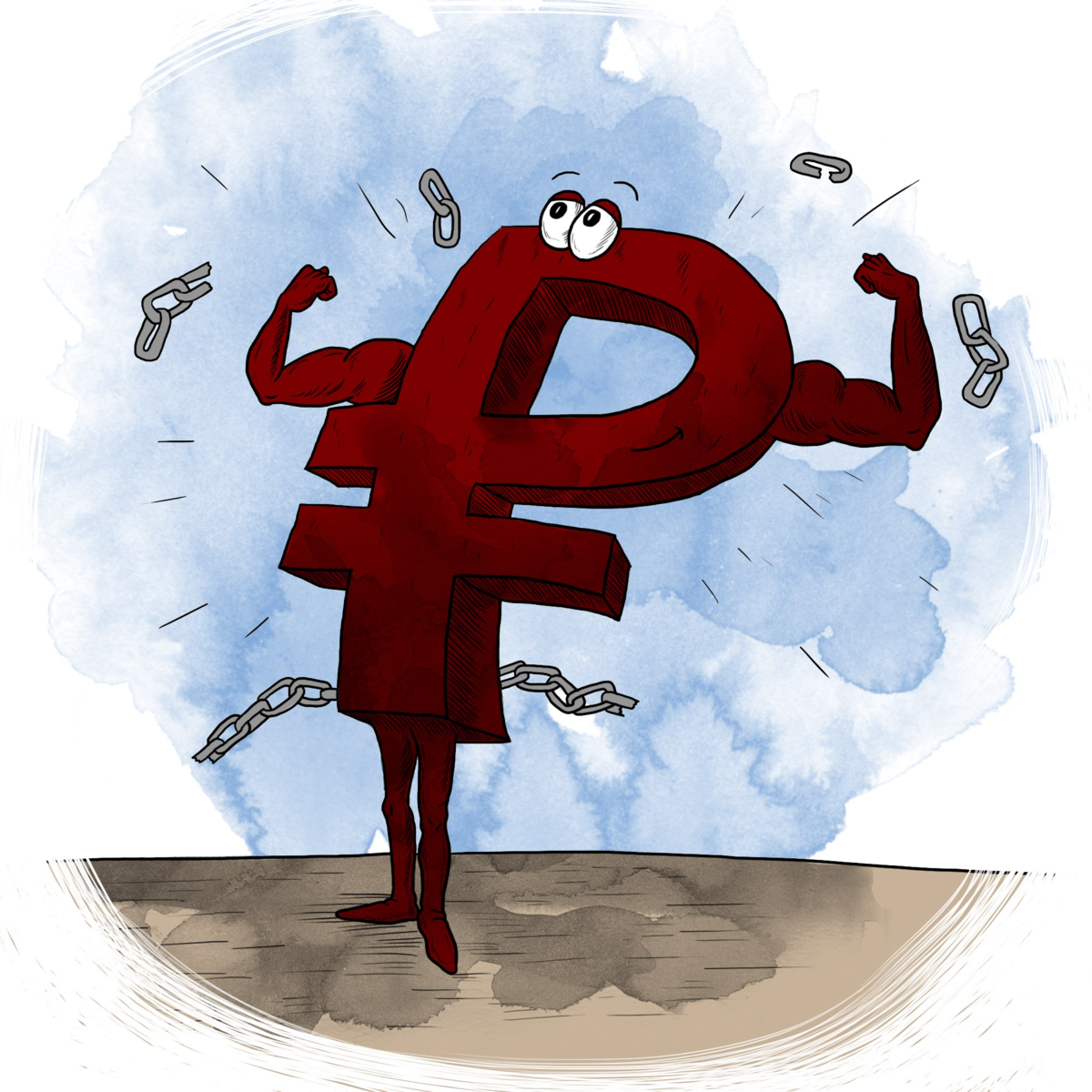 Подержать рублем. Рубль карикатура. Рубль и доллар карикатура. Валюта карикатура. Падение доллара карикатура