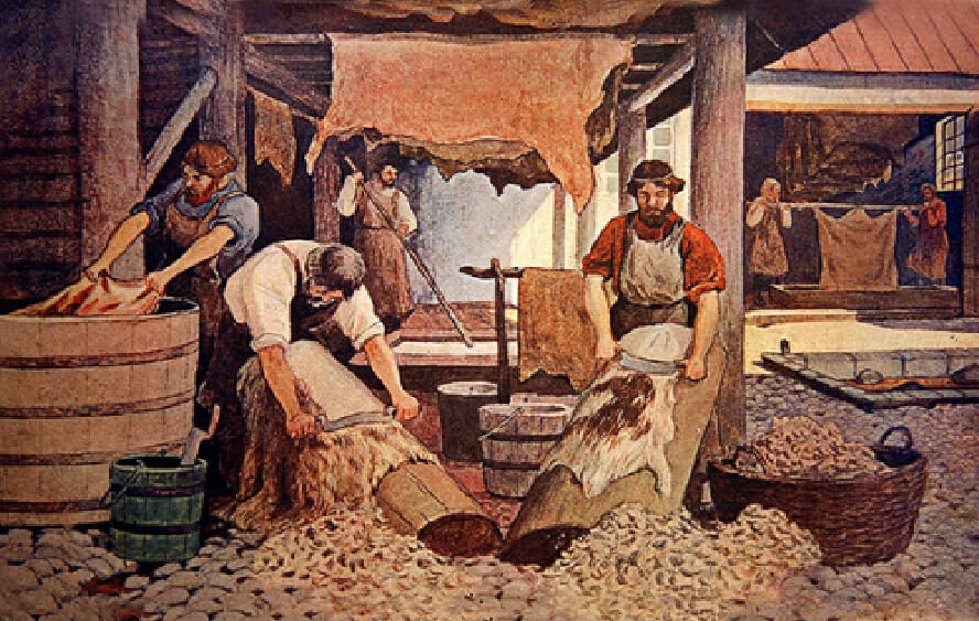 Кожевенный промысел: Почему в Европе в 19 веке была мода на кожу из России?