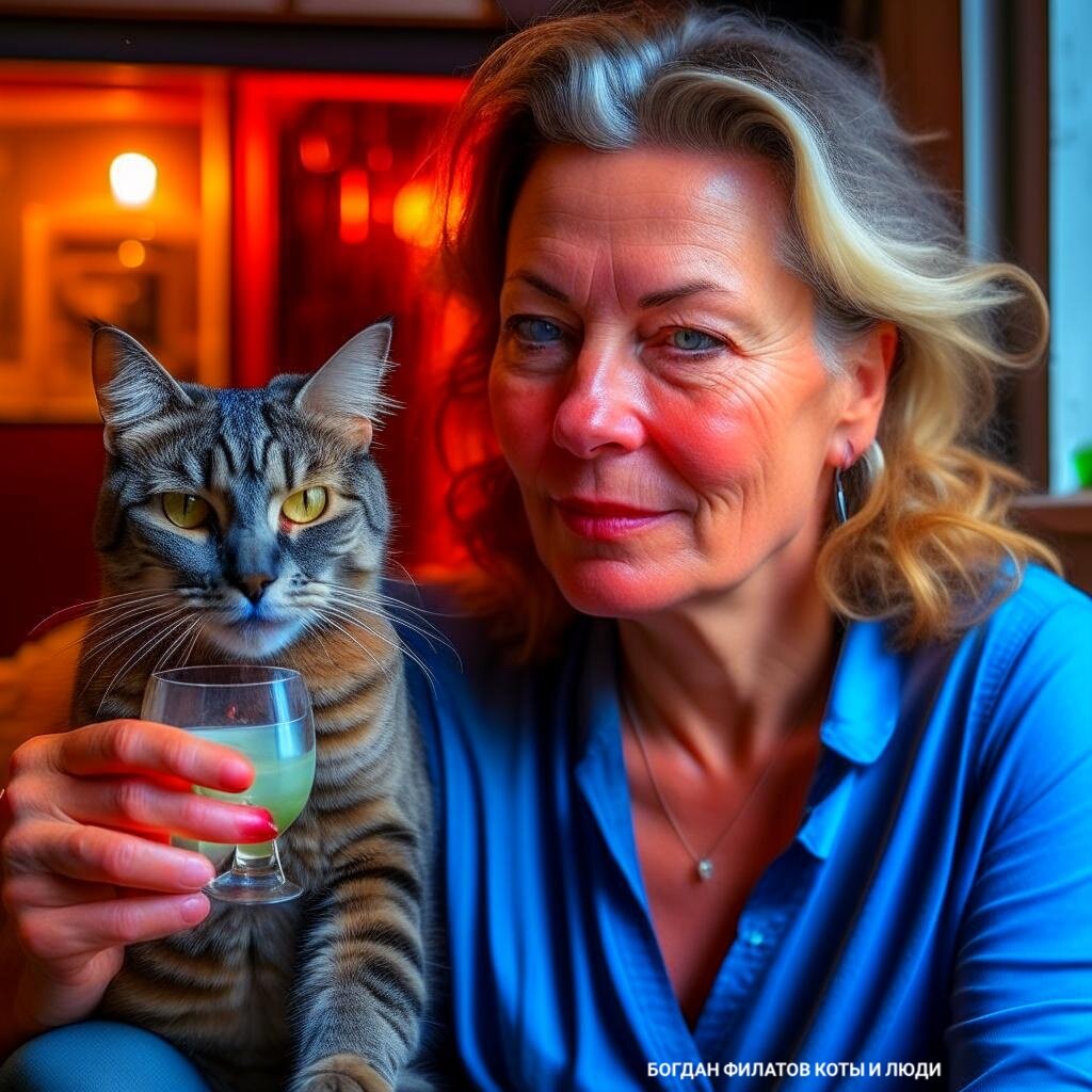 Спившаяся хозяйка выгнала несчастного кота из дома, в чём только не ...