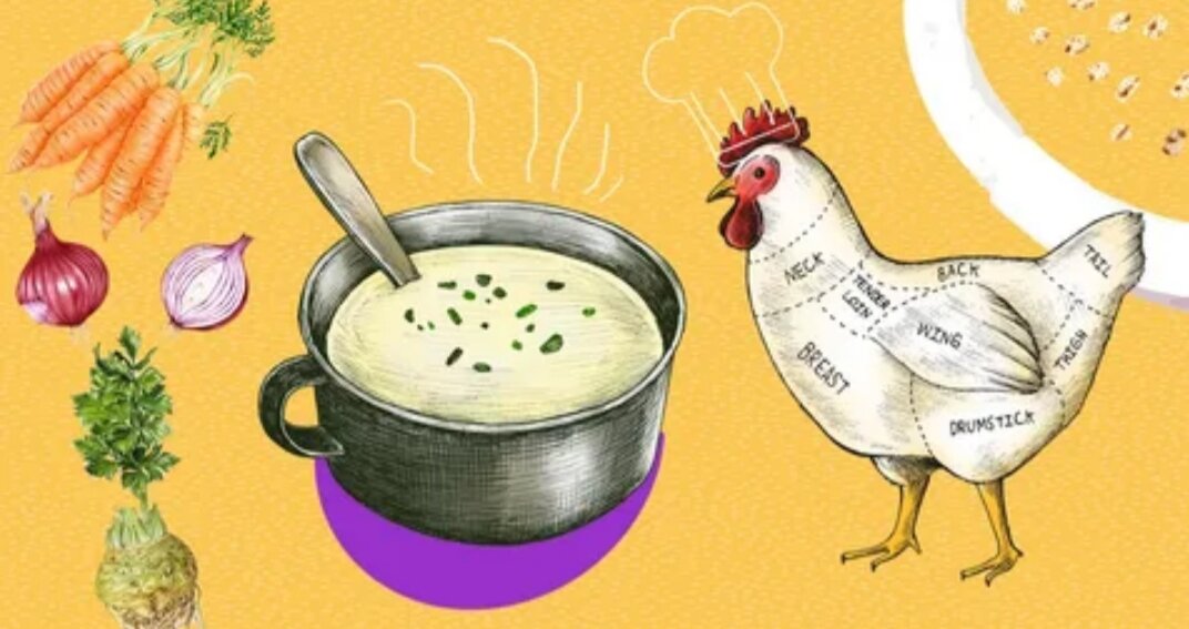 "Сказка" с картинками и поучительными историями.