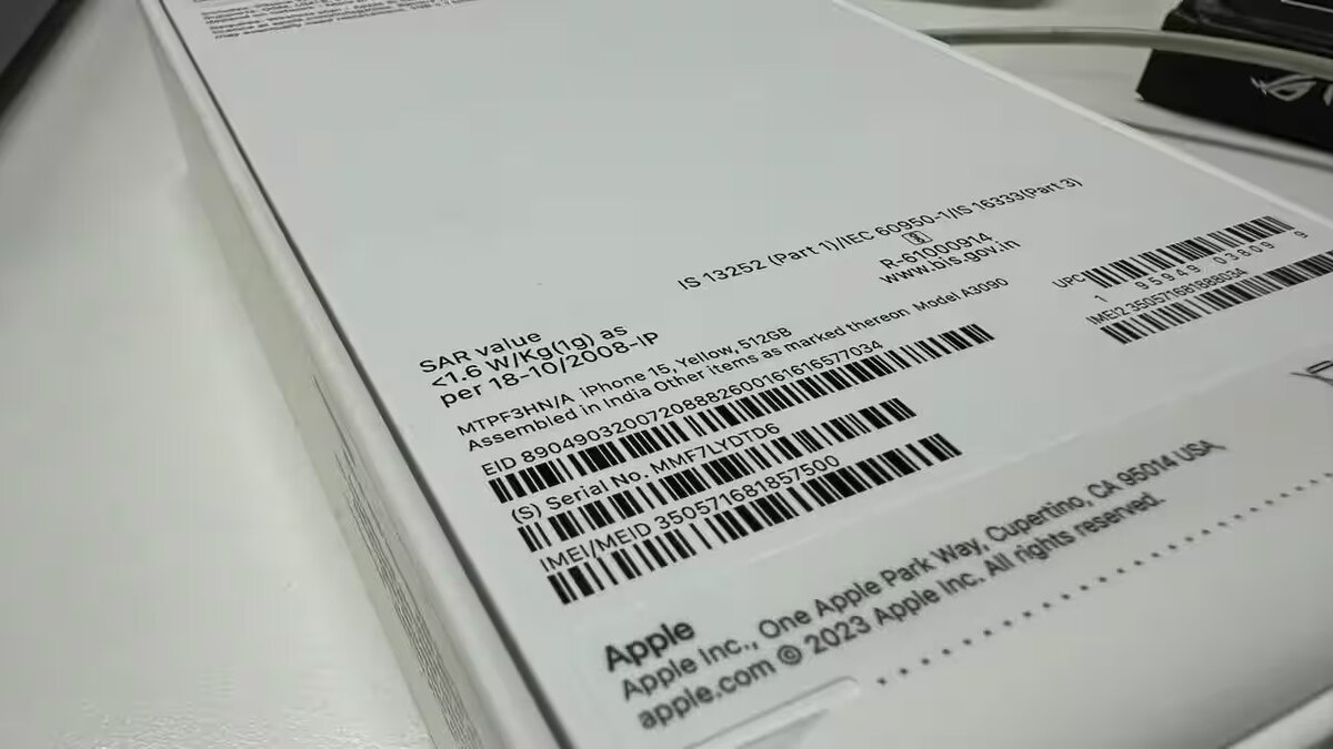 Как выглядит серийный номер айфона на коробке Серийный номер apple расшифровка фото Сервис Левша