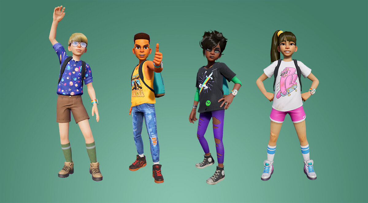 Питер, Максвелл, Уиллоу и Элли