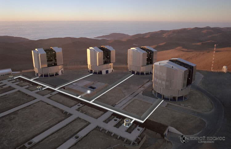      Very Large Telescope. Из открытых источников.
