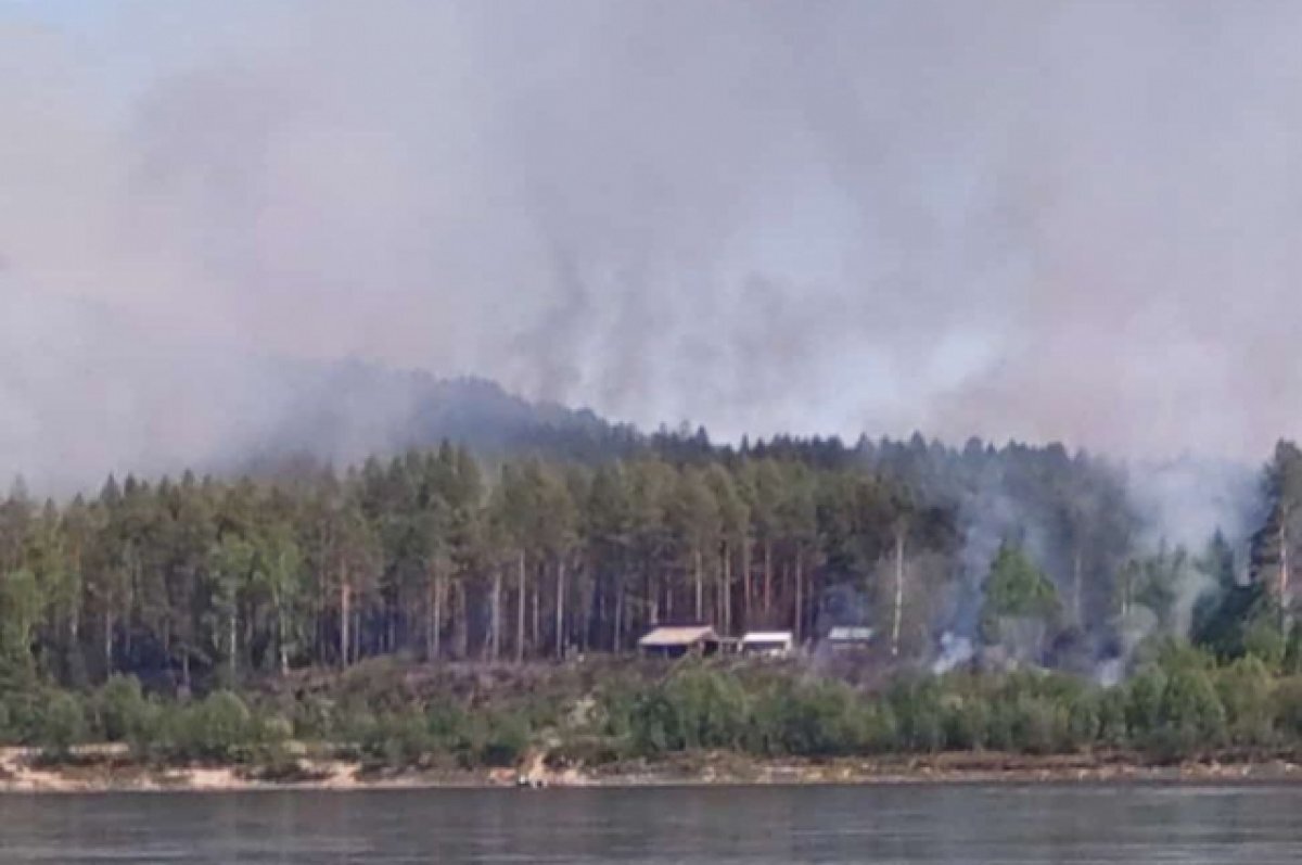    Три пожара на площади более 90 га потушили в Иркутской области