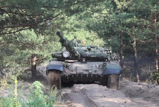    Боевая работа экипажей танков Т-72Б3М