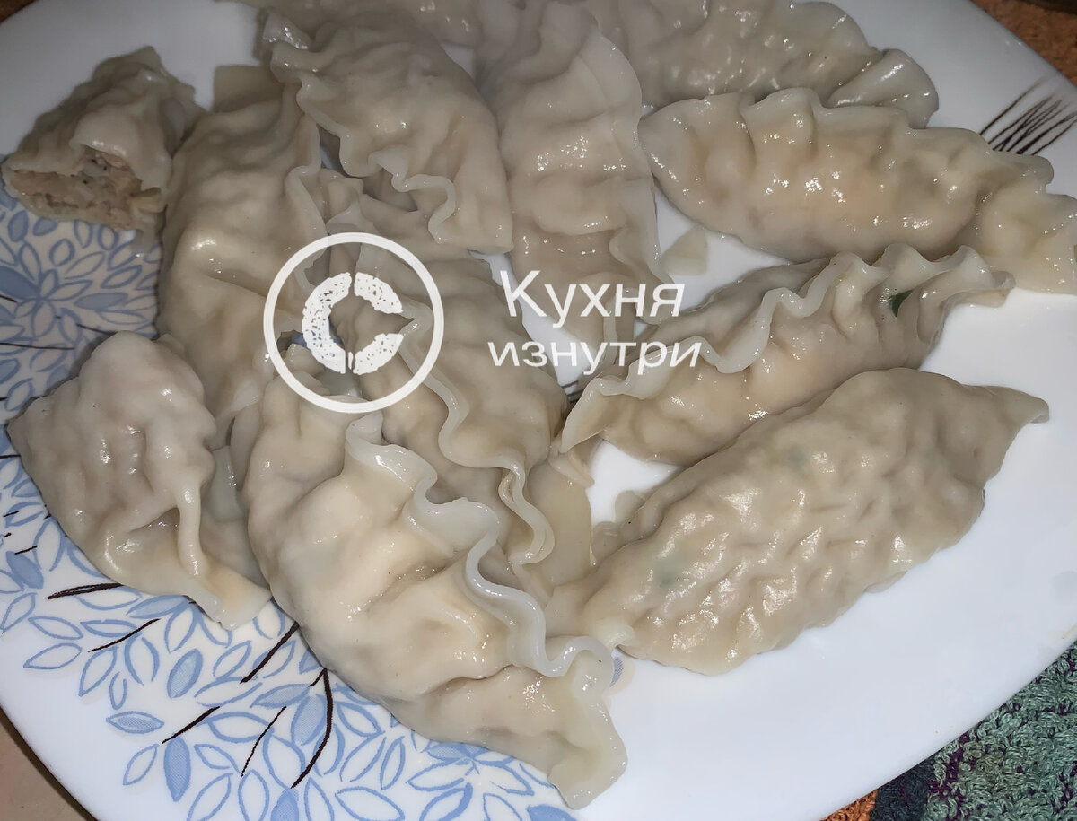 Снова попробовал пельмени дамплинги, на этот раз с курицей. Делюсь  впечатлениями и рассказываю про цену | Кухня изнутри | Дзен