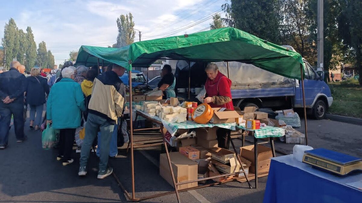    В Курске прошла первая сельхозярмарка