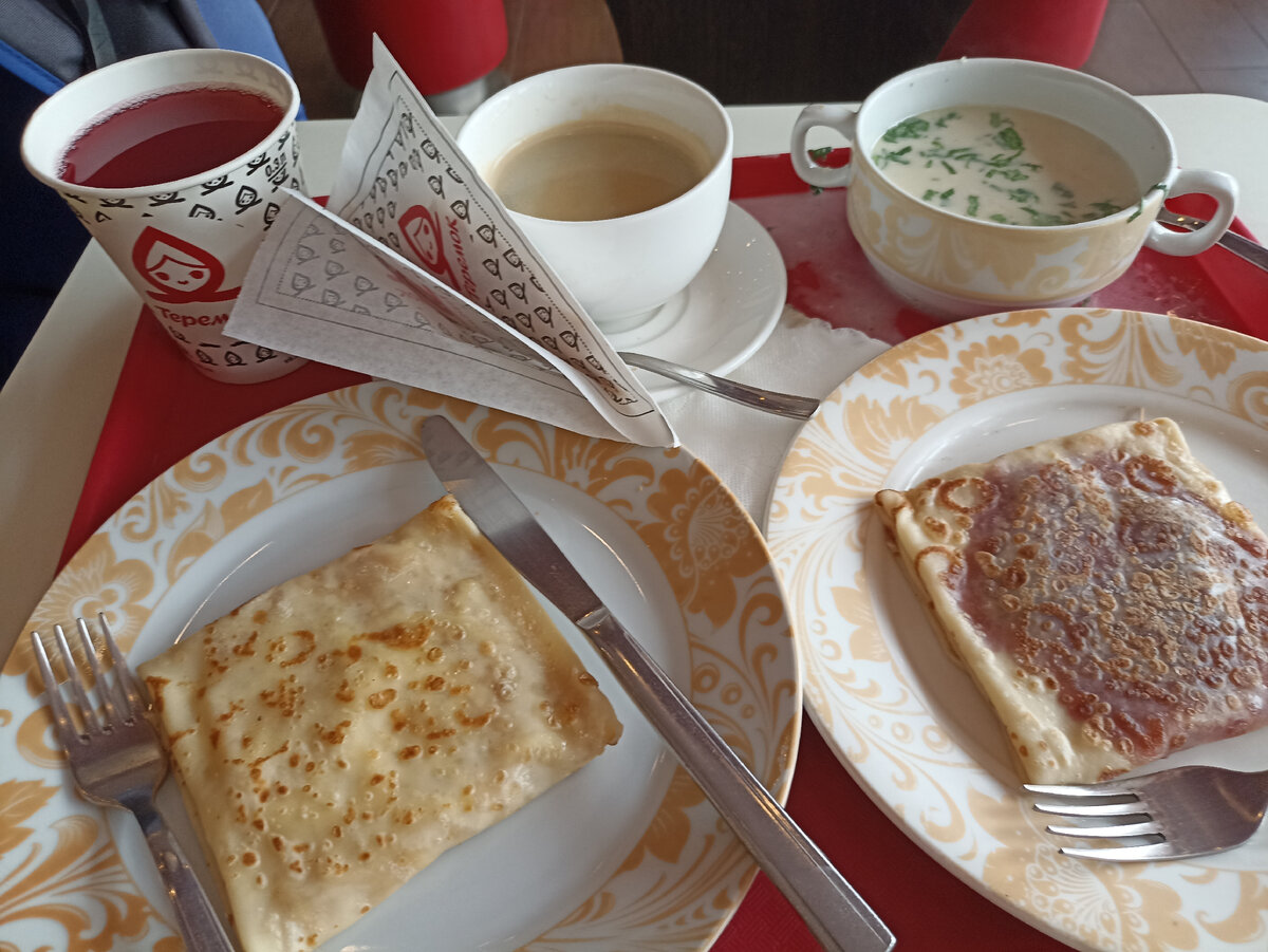 Разгребали домашние дела, не успела приготовить обед