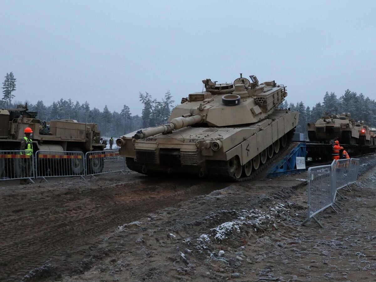    Американский танк M1 Abrams© Фото : U.S. Army / Sgt. Alexandra Shea